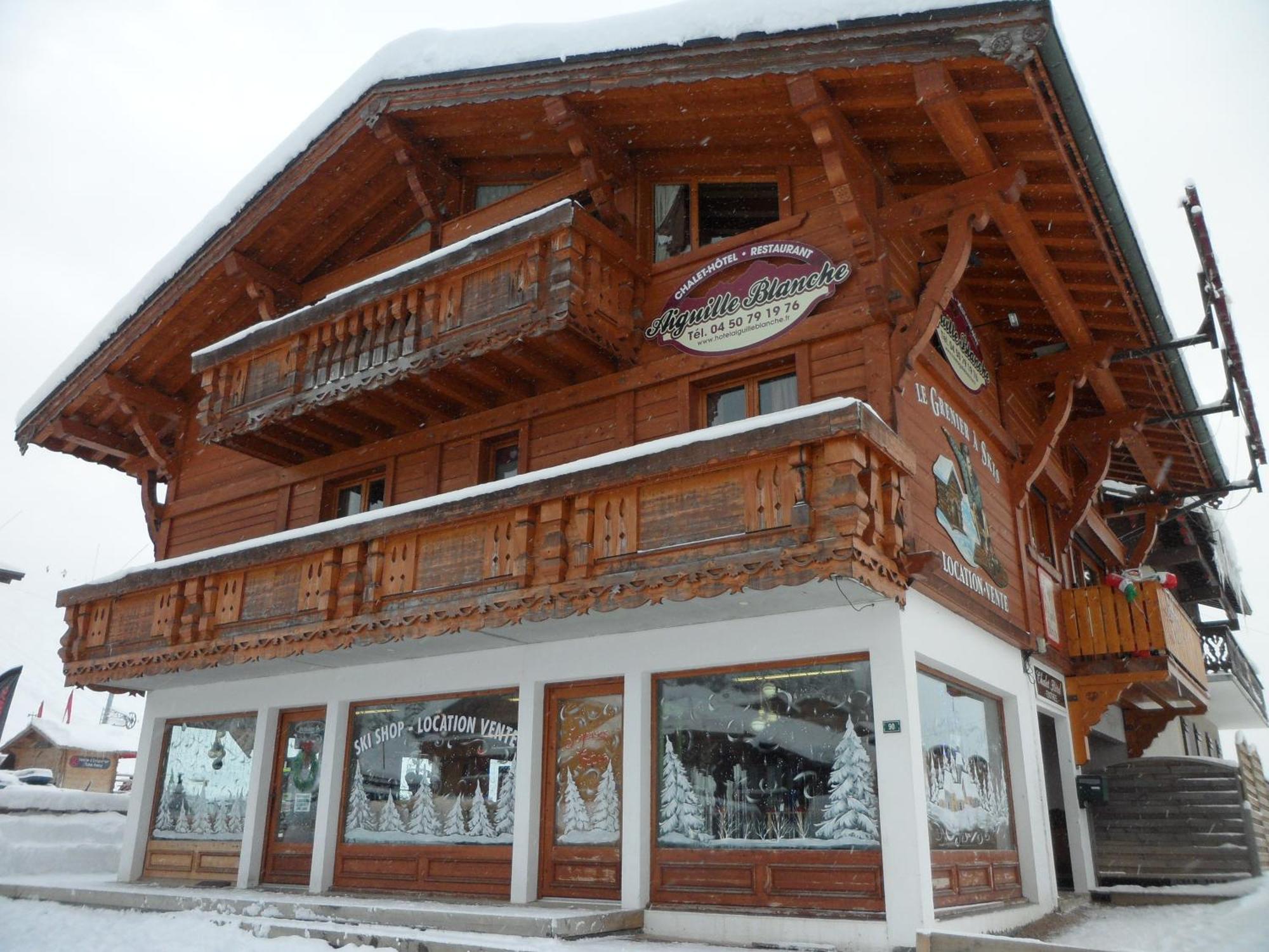 Chalet Hôtel Aiguille Blanche Logis Les Gets Extérieur photo