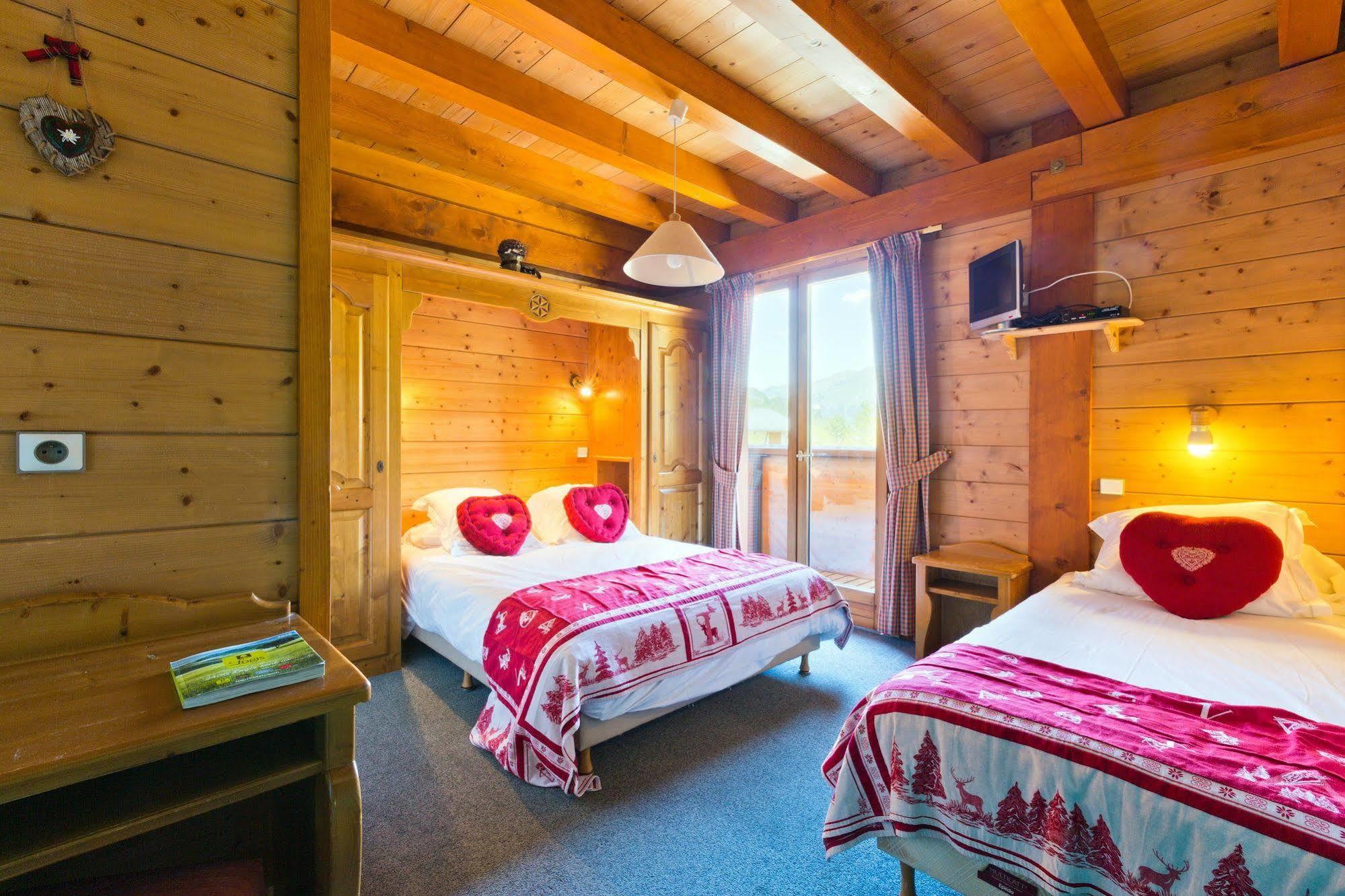 Chalet Hôtel Aiguille Blanche Logis Les Gets Extérieur photo