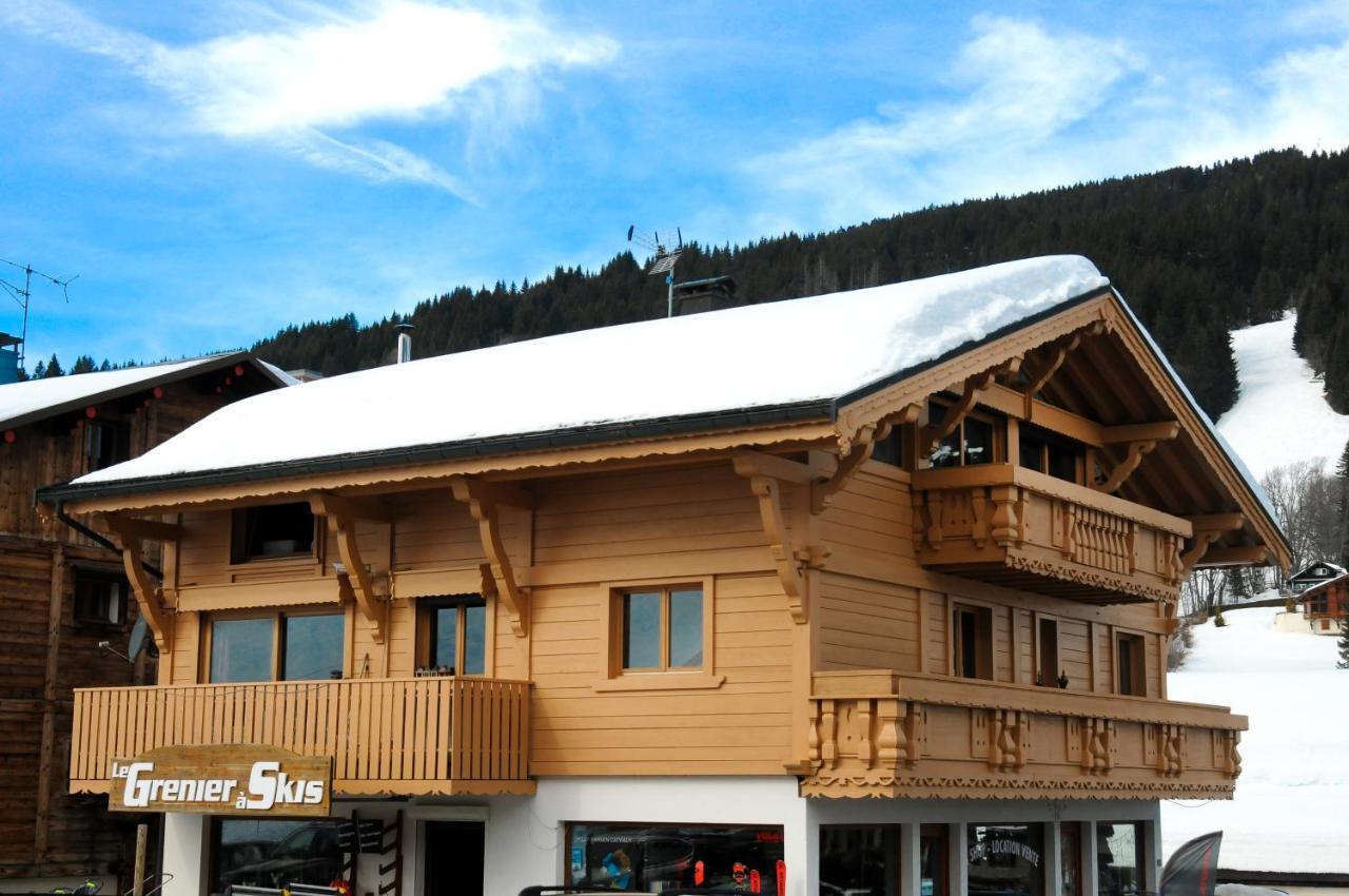Chalet Hôtel Aiguille Blanche Logis Les Gets Extérieur photo